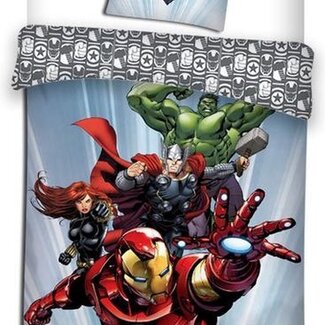 Marvel Avengers kinderdekbedovertrek Power - microvezel - eenpersoons
