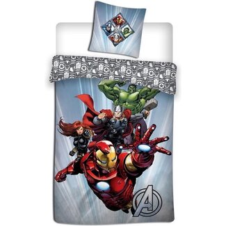 Marvel Avengers kinderdekbedovertrek Power - microvezel - eenpersoons