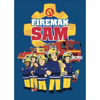 Brandweerman Sam Brandweerman Sam fleece deken - 100x140 cm
