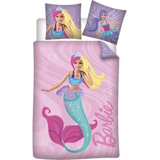 Disney & Licentie Barbie dekbedovertrek Zeemeermin - katoen - eenpersoons