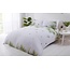 B-keus Purest Home dekbedovertrek Tropics groen - blended katoen - Lits-jumeaux (230x220 cm)