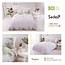 B-keus Purest Home dekbedovertrek Tropics groen - blended katoen - Lits-jumeaux (230x220 cm)