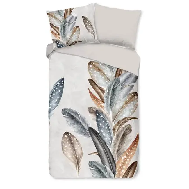 Flanel dekbedovertrek Eina