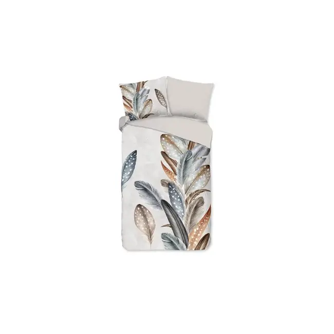 Flanel dekbedovertrek Eina