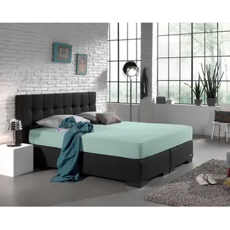 Dreamhouse Hoeslaken - dubbel jersey - pastel blauw