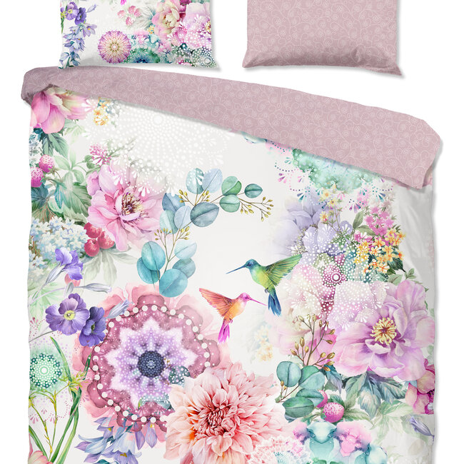 Katoensatijn dekbedovertrek Isaye