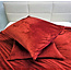 Velvet dekbedovertrek - rood