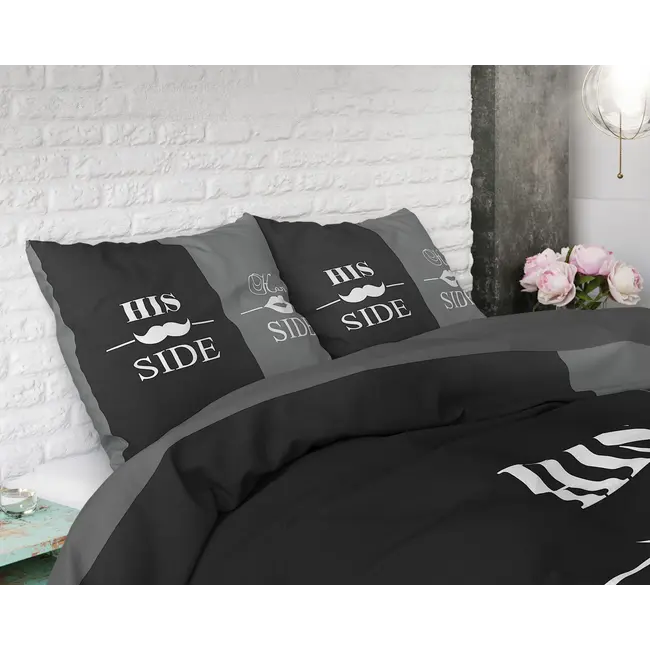 Microvezel dekbedovertrek His & Hers