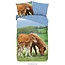 Katoen kinderdekbedovertrek Regine - 140x220 + 60x70 cm