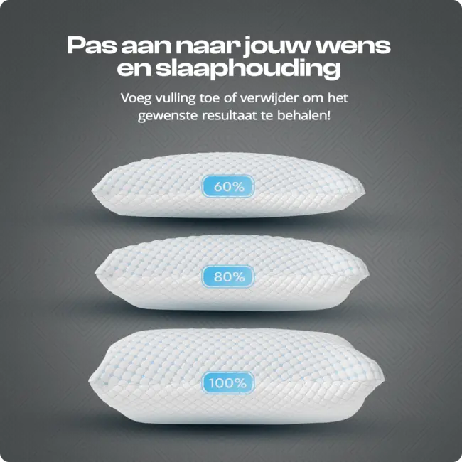 Nanotech hoofdkussen - 50x70 cm