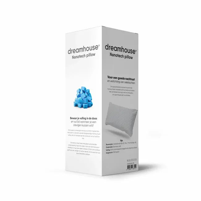 Nanotech hoofdkussen - 50x70 cm