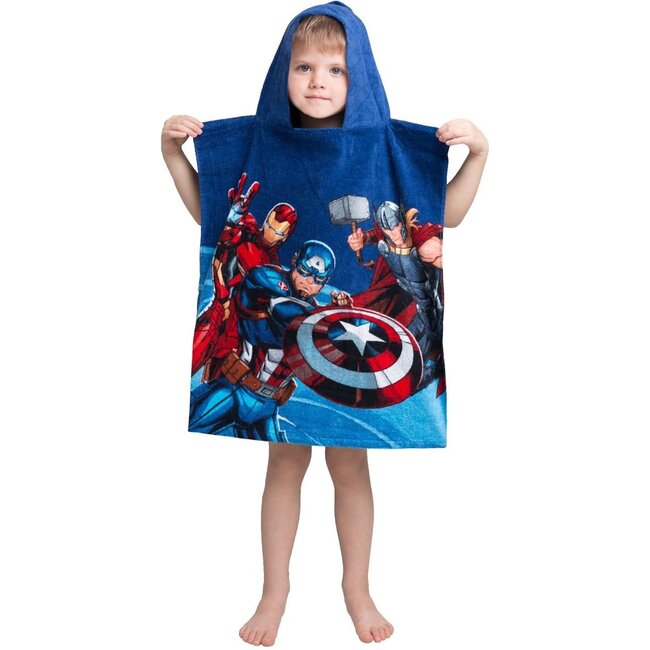 Avengers poncho Heroes - katoen - 50 x 115 cm