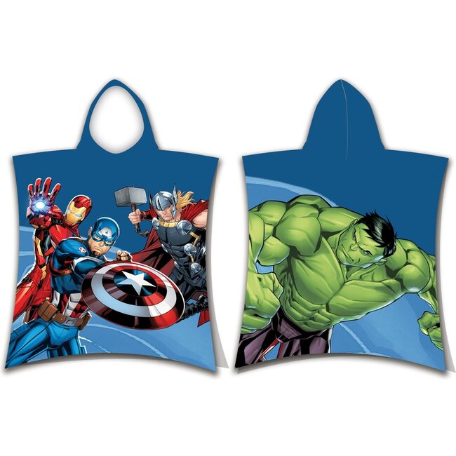 Avengers poncho Heroes - katoen - 50 x 115 cm