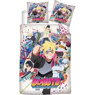 Naruto Naruto dekbedovertrek Boruto - microvezel - eenpersoons