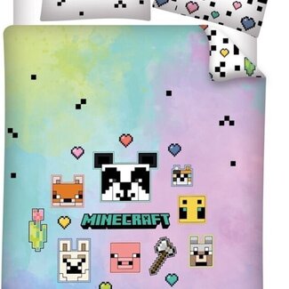 Minecraft Minecraft dekbedovertrek multi - microvezel - eenpersoons