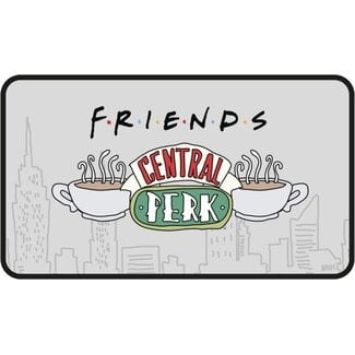 Friends Friends Deurmat Central Perk 40 X 70 Cm Rubber/polyester Grijs