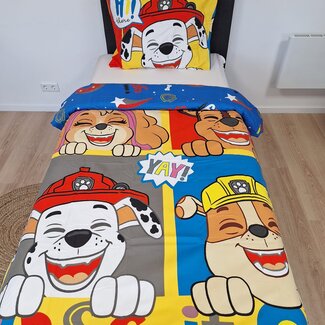 Paw Patrol Paw Patrol dekbedovertrek Pass it on - microvezel - eenpersoons