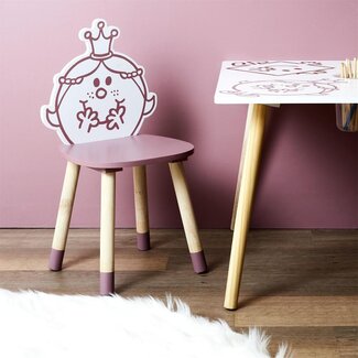 Madame Monsieur Kinderstoel Madame Princesse - roze