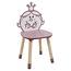 Kinderstoel Madame Princesse - roze