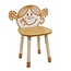 Kinderstoel Madame Bonheur - geel