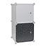 Opbergkubus - 2 stuks 30x30 cm - grijs