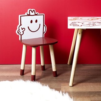 Madame Monsieur Kinderstoel Monsieur Costaud - rood