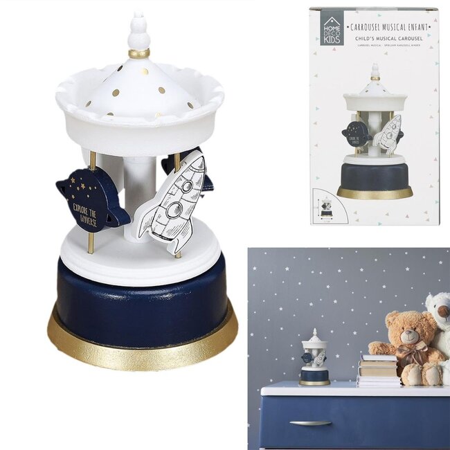 Muziek carrousel - Explore the universe