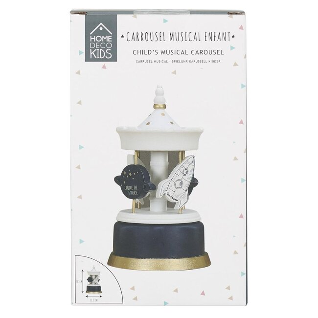 Muziek carrousel - Explore the universe