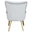 Kinderfauteuil met armleuningen - grijs