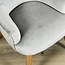 Kinderfauteuil met armleuningen - grijs