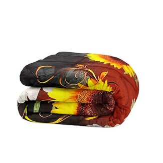 Beau Maison All in one lazy dekbed -  Dekbed en overtrek in 1  - Sunflower