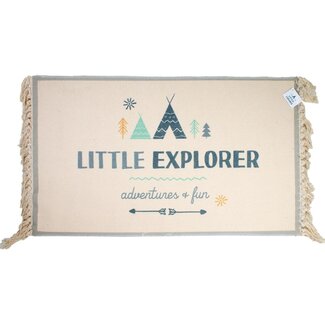 Home deco kids Vloerkleed - Little Explorer - 50x80 cm