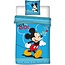 Disney & Licentie Mickey Mouse dekbedovertrek Let's go - microvezel - eenpersoons