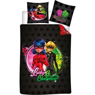 Miraculous Miraculous ladybug dekbedovertrek Ladybug & Black - blended katoen - eenpersoons
