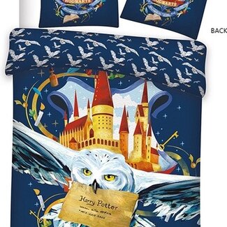 Disney & Licentie Harry Potter dekbedovertrek Hedwig - microvezel - eenpersoons