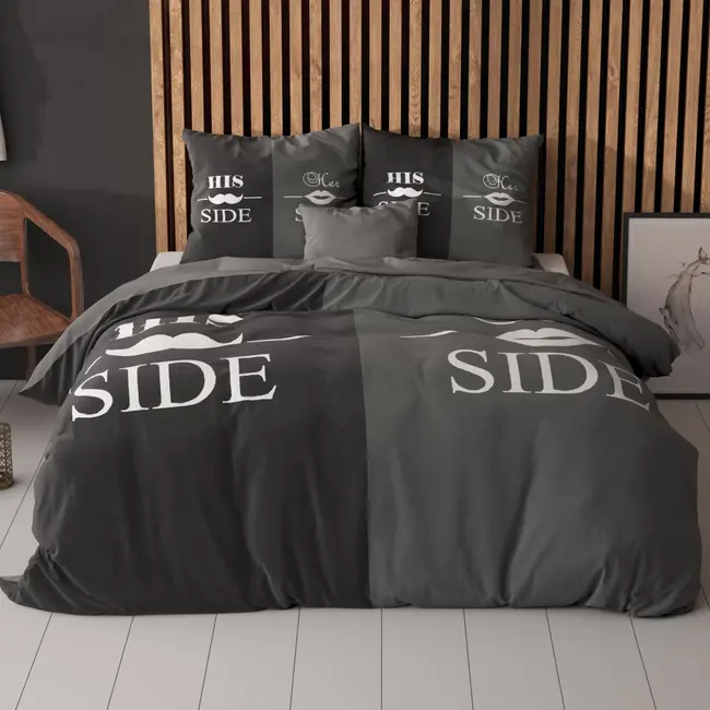 Microvezel dekbedovertrek His & Hers