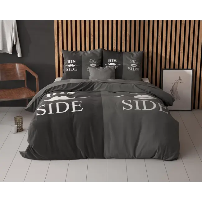 Microvezel dekbedovertrek His & Hers