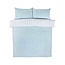 Microvezel dekbedovertrek Spots & Stripes - blauw