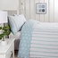Microvezel dekbedovertrek Spots & Stripes - blauw