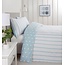 Microvezel dekbedovertrek Spots & Stripes - blauw
