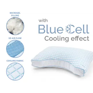 Dreamhouse 3D Blue Cell Tech Verkoelend Microgel - Neksteun Kussen