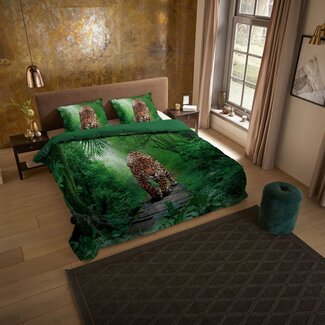 Pure Microvezel  dekbedovertrek Panther Amazone
