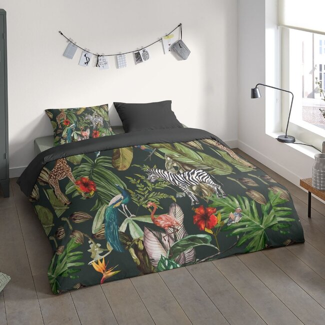 Dekbedovertrek Jungle animals - Microvezel