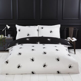 So Soft Microvezel dekbedovertrek Black spider