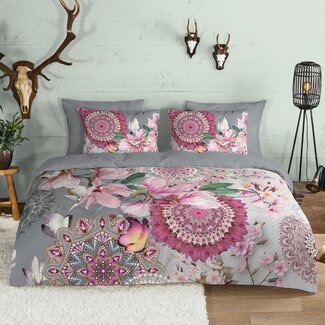 HiP Flanel dekbedovertrek Inaya