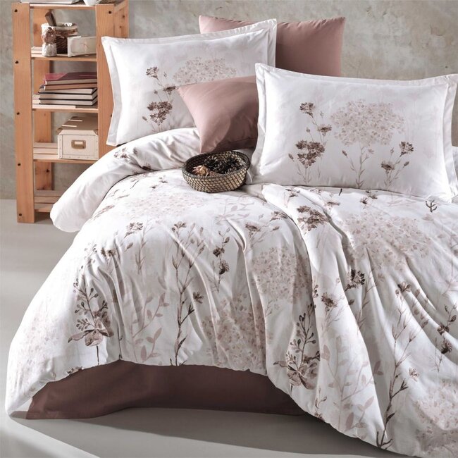 Katoen dekbedovertrek Ludi Bloemen – Stijlvol & Zacht
