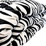 All in one lazy dekbed -  Dekbed en overtrek in 1  - Zebraprint
