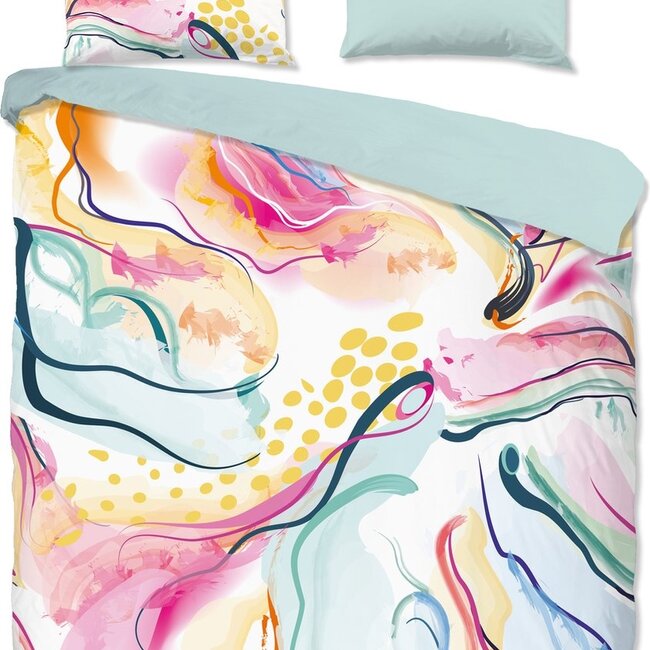 Katoen dekbedovertrek Magic