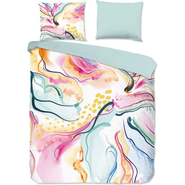 Katoen dekbedovertrek Magic