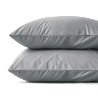 Sleeptime Velvet kussensloop (Per 2 st) - Grijs